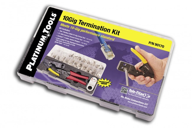 Platinum Tools 10Gig Termination Kit (90170) New