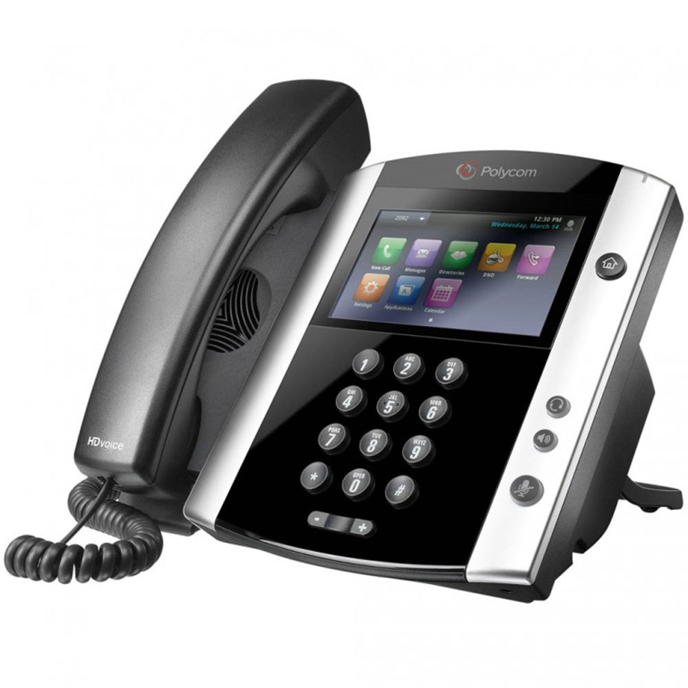 Polycom VVX 601 SFB Edition Media Phone - PoE (2200-48600-019) Unused