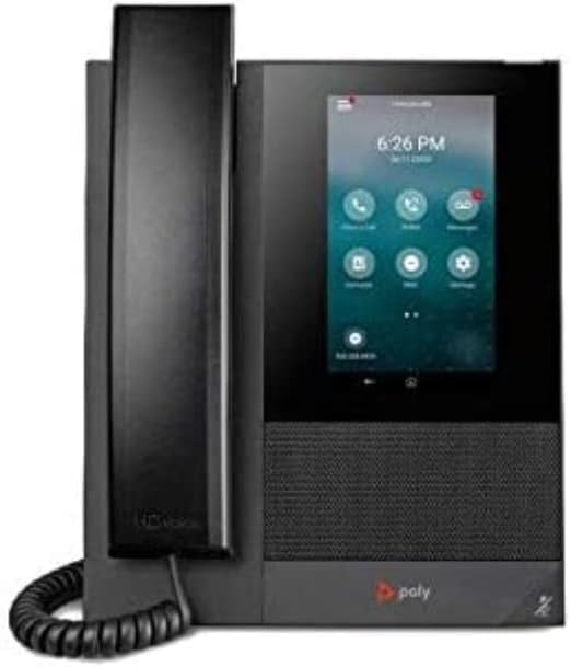 Poly CCX 400 Business Media Phone with Microsoft Teams SFB - POE (2200-49700-019) Refurbished