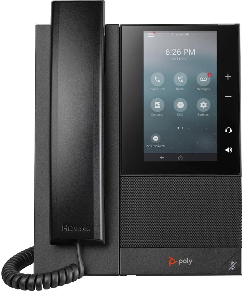 Polycom CCX 500 Business Media phone Open SIP with Power Supply (2200-49720-001) New Open Box