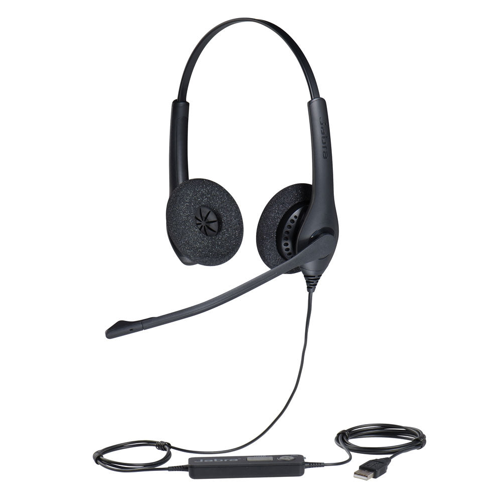 Jabra BIZ 1500 Duo USB Headset (1559-0159) New