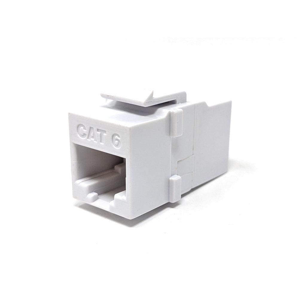 Dynacom Cat5E Data Coupler (White) (17159-C5-WH) New