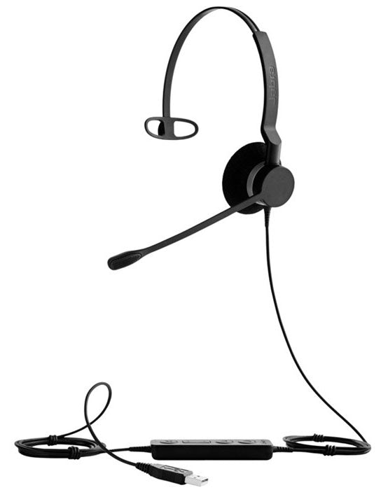 Jabra BIZ 2300 USB UC Mono Noise Canceling Headset (2393-829-109) New