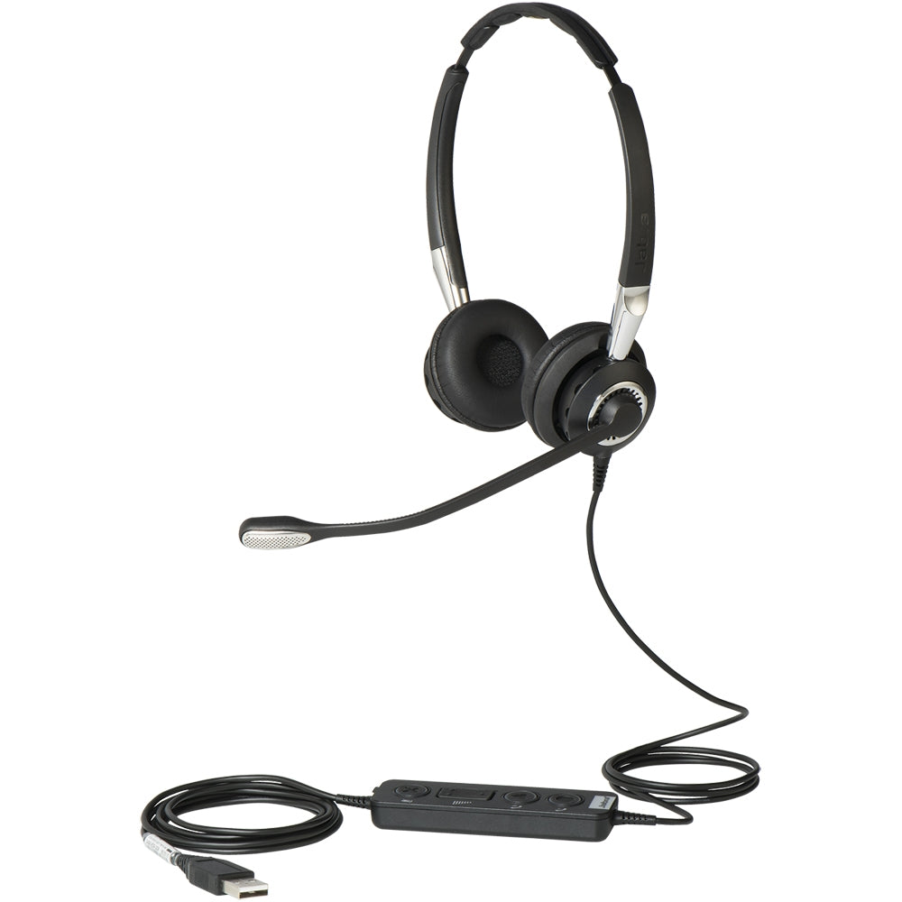 Jabra Biz 2400 II USB Duo CC Headset (2499-829-309) New