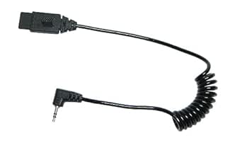 VXI Quick Disconnect 1095 Lower Cable 2.5mm Barrel Connection - for GN/Netcom Headsets (VXI-QD1095G) New