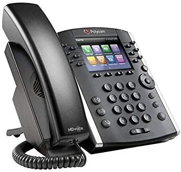 Polycom VVX410 12 Line Desktop Phone Gigabit Ethernet HD Voice with PS (220046162001) Unused