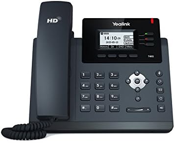 Yealink SIPT40G 3-Line IP Phone POE (SIP-T40G) New Open Box