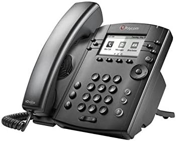 Polycom VVX301 6-Line IP Phone w/HD Voice - PoE (2200-48300-025) B-STOCK