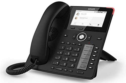 SNOM/VTECH D735 PROFESSIONAL VOIP 2.8" COLORED LCD POE BUSINESS PHONE - GIGABIT - BLACK (D735)NEW