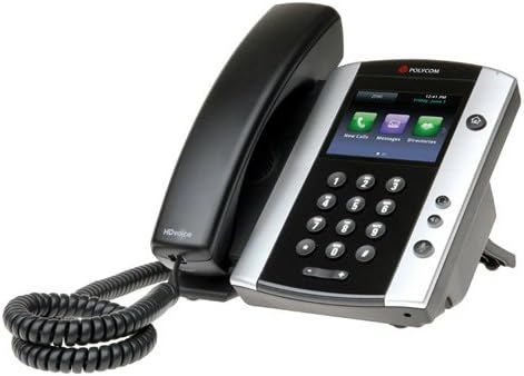 Polycom VVX501 12-Line IP Phone w/HD Voice w/Power Supply (2200-48500-001) New Open Box