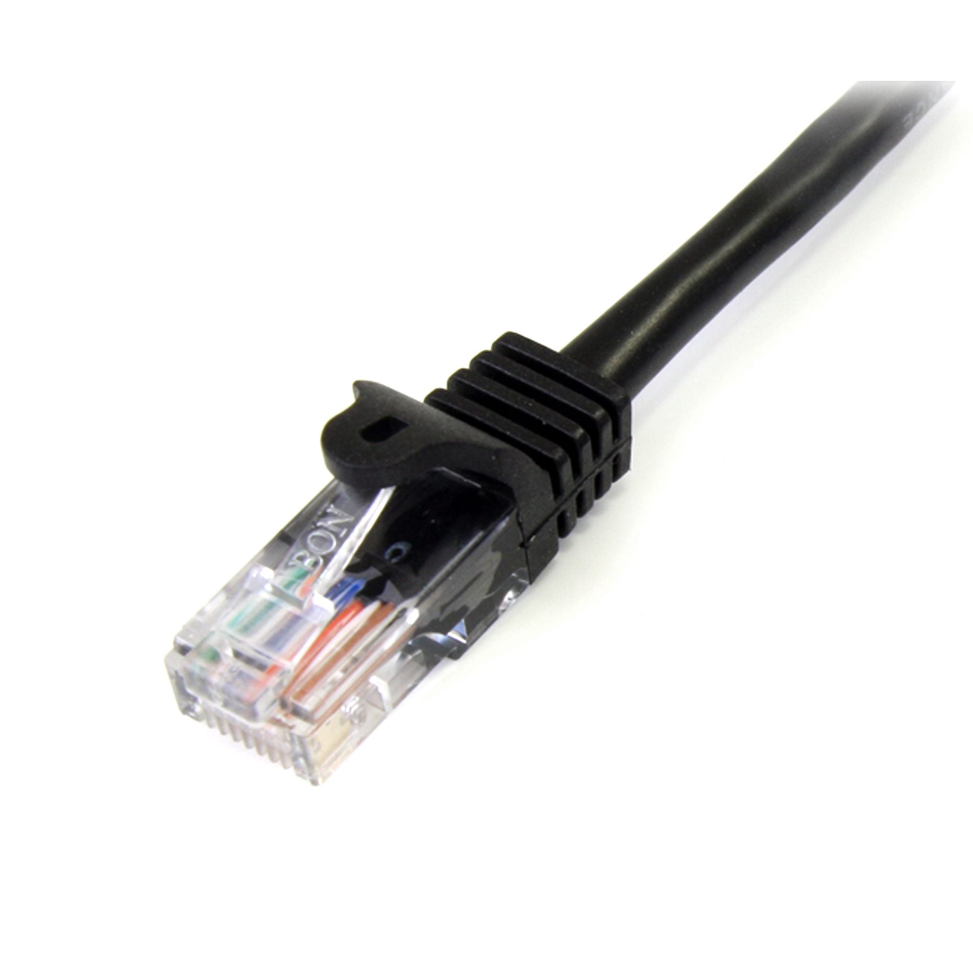 7 Foot Black CAT 5E Patch Cord Unused