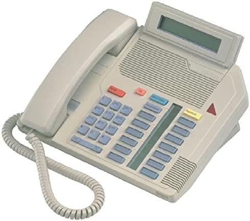 Nortel Meridian Aastra M5316 16 Button Display Speakerphone with Power (NT4X42) (Ash) Refurb