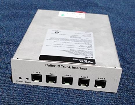 Nortel BCM 4 Port Trunk Media Bay Module w/Caller ID (NT5B18AAAD) Refurbished