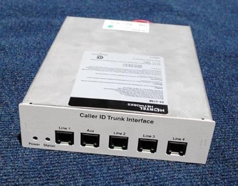 Nortel BCM 4 Port Trunk Media Bay Module w/Caller ID (NT5B18AAAD) Refurbished