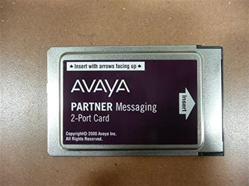 Avaya Partner Messaging 2 Port License Card R1 R6 R7 (700262454) Refurb