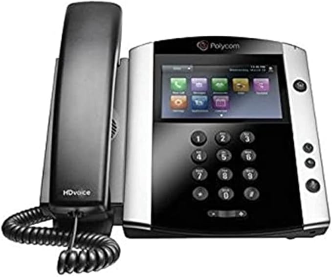 POLYCOM VVX601 16-LINE BUSINESS MEDIA PHONE W/OUT P/S SKYPE FOR BUSINESS (2200-48600-019) REFURBISHED