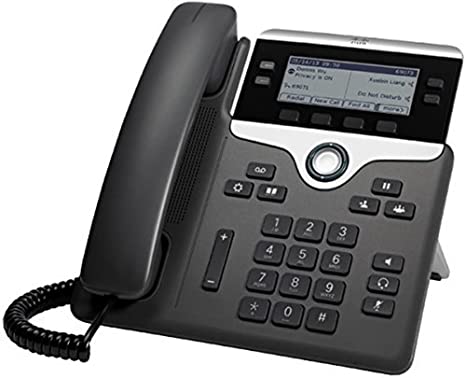 Cisco CP-7841-3PCC-K9 4-Line IP Phone, 3rd Party Call Control (CP-7841-3PCC-K9) Unused