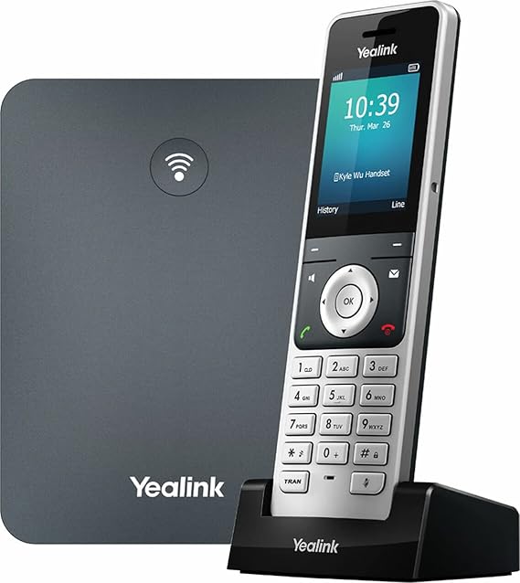 Yealink W76P DECT IP Phone System 1x W70B Base & 1x W56H Handset (W76P) New