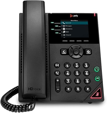 Polycom VVX250 4-Line Desktop IP Phone (2200-48820-025) New Open Box