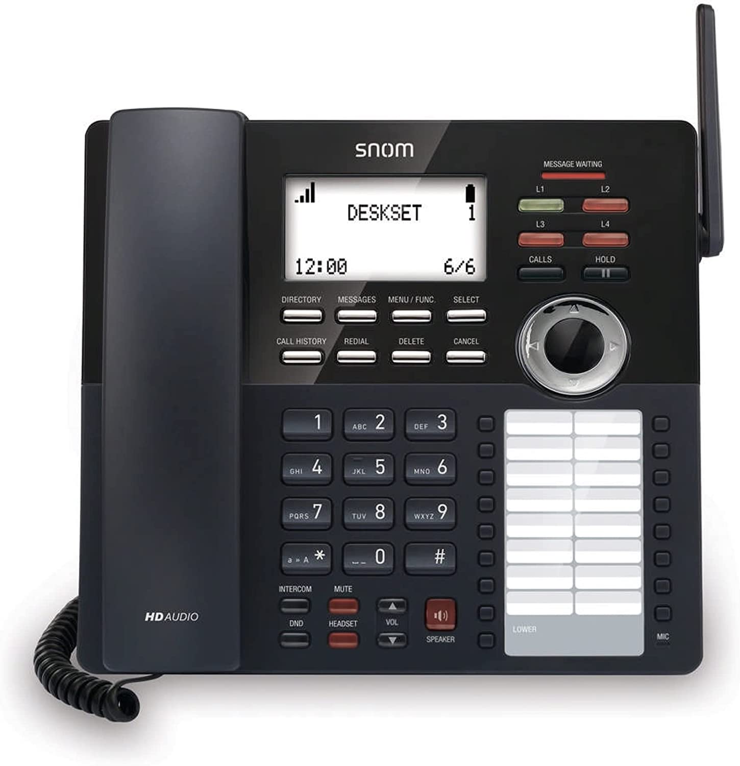 Snom M18-KLE 4-Line DECT SIP Desk Phone (M18-KLE) New