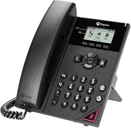 Polycom VVX250 OBI Edition 4-Line IP Phone PoE (2200-48822-025) Refurbished