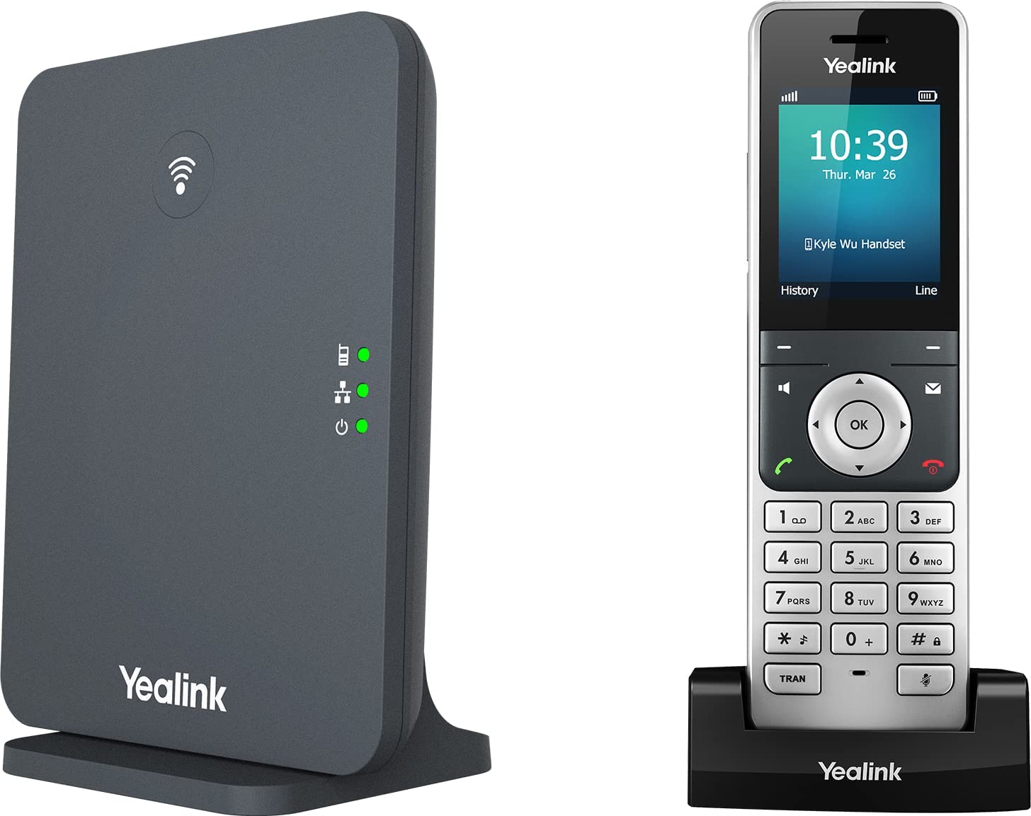Yealink W76P IP Dect Phone Bundle W56H with W70B Base New Unused