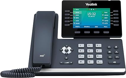 Yealink SIP-T54W IP Phone w/Color Display (SIPT-54W) Unused with power (PS5V2000US-SLIMN)