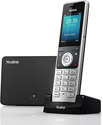 Yealink DECT Base With Cordless W56H Phone Base Supports 5 W56H Handsets W56P Unused