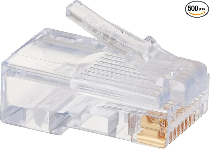 Platinum Tools EZ-RJ45 Cat5e Connector, 500pc Bulk Pack (105003) New
