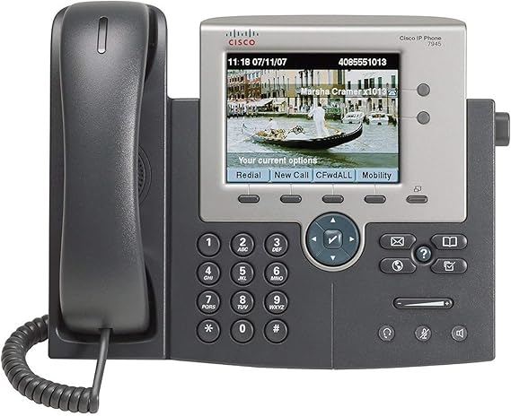 Cisco CP-7945G IP Phone w/Color Display Version 13 or Higher (CP-7945G) Refurbished