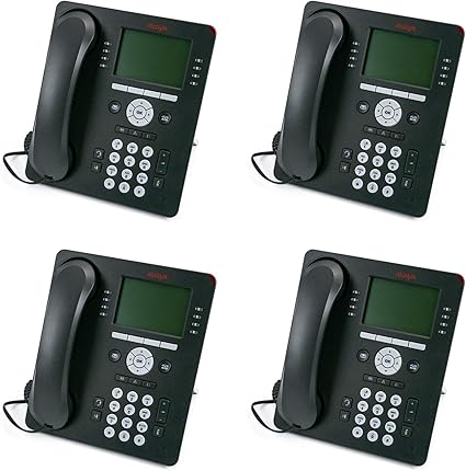 Avaya 9608G IP Telephone - Gray - Gigabit Ethernet - 4-Pack (700510905) UNUSED