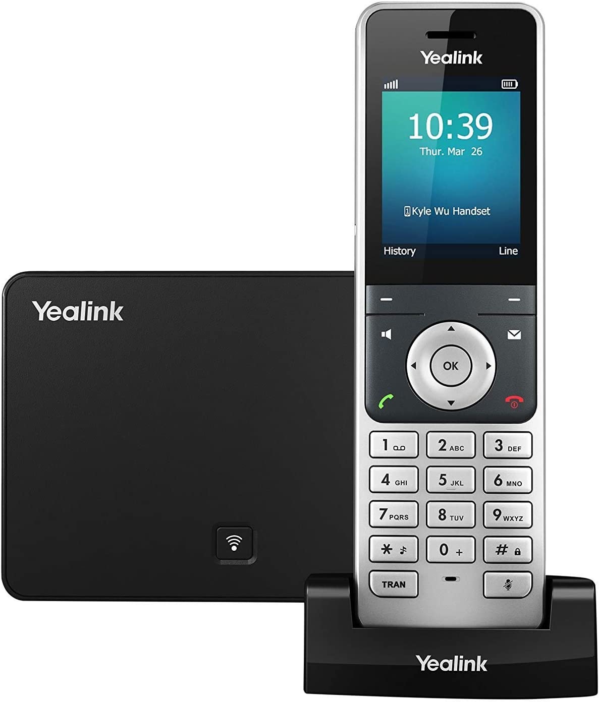 Yealink W56P DECT Cordless Phone with Base (W56P) New Open Box