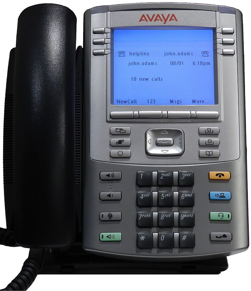 Avaya/Nortel 1140E IP Phone with English Keycaps without Power Supply (Govt Std) (NTYS05BEGS) Refurb