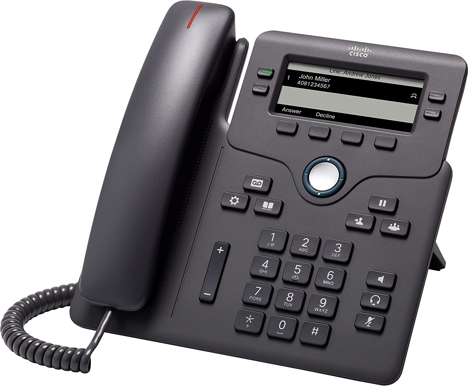 Cisco 6851 IP Multi-Platform Phone Firmware Third Party Call Control (CP-6851-3PCC-K9) New Open Box