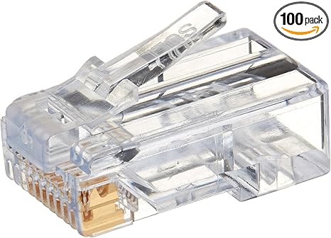 Platinum Tools EZ-RJ45 Cat6 Connector  100/Box (100010B) New
