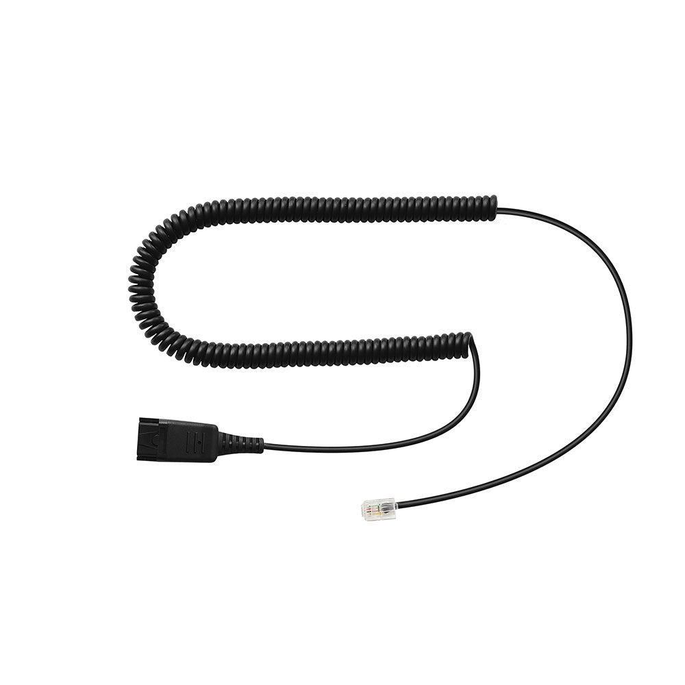 Addasound DN1003 Quick Disconnect to RJ9 Direct Connect Cable for Cisco IP Phones (DN1003) New