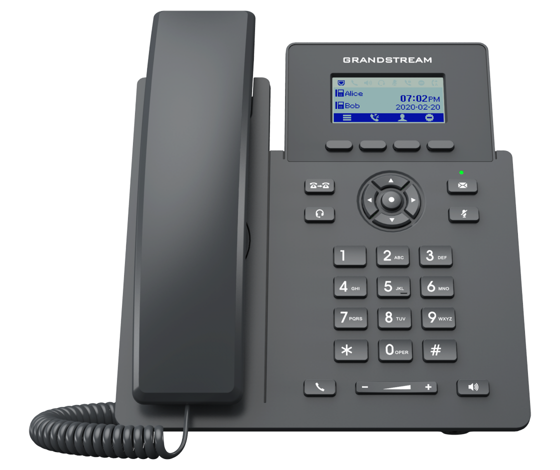 Grandstream GRP2601P Carrier-Grade IP Phone - 2 Lines / 2 SIP Accounts - PoE Capable (GRP2601P) New