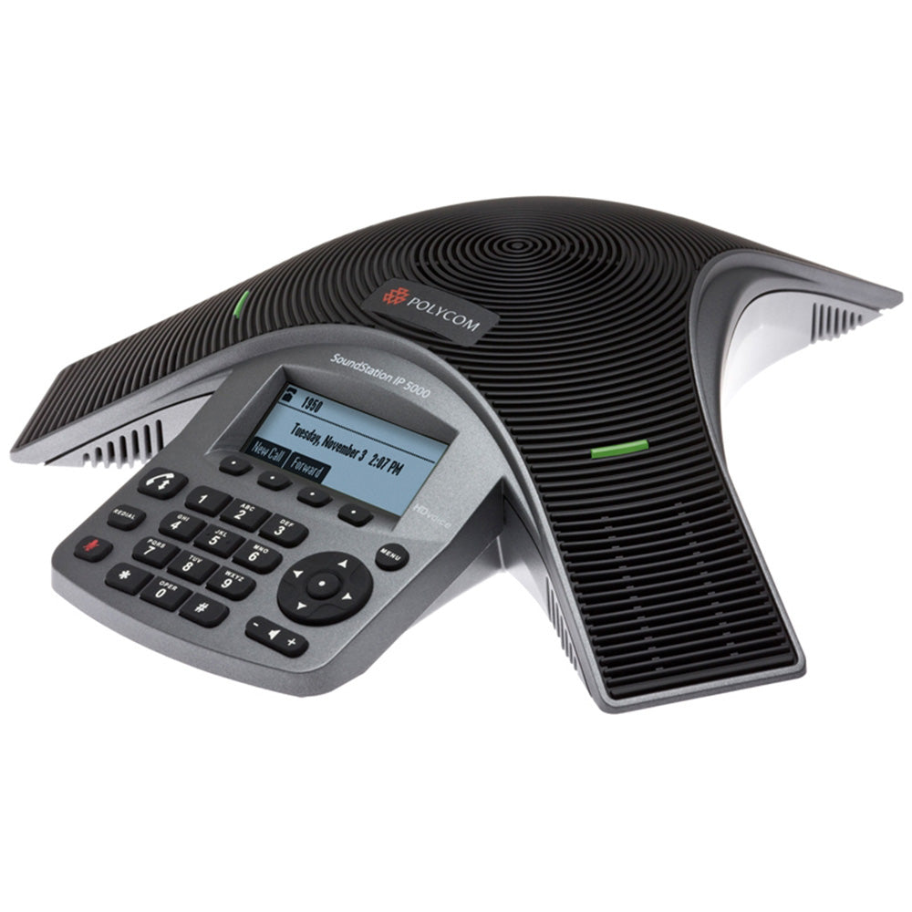 Polycom SoundStation IP 5000 Conference Phone - PoE (2200-30900-025) Refurb