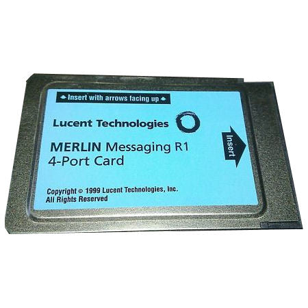 Merlin Messaging R1 4 Port PC Card V2 (Blue) (1000231754) Refurb