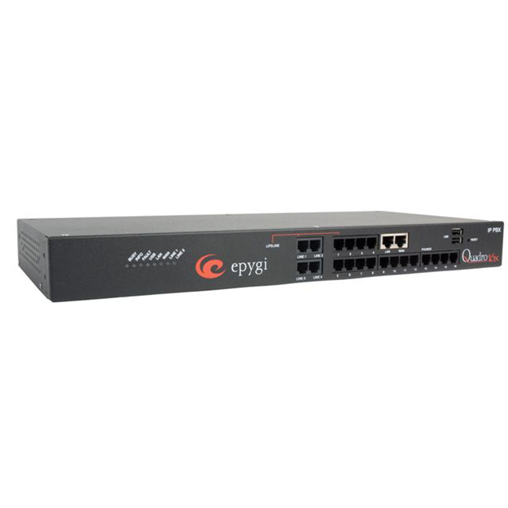 Epygi Quadro 16X-RM IP PBX System (QUADRO-1000) New