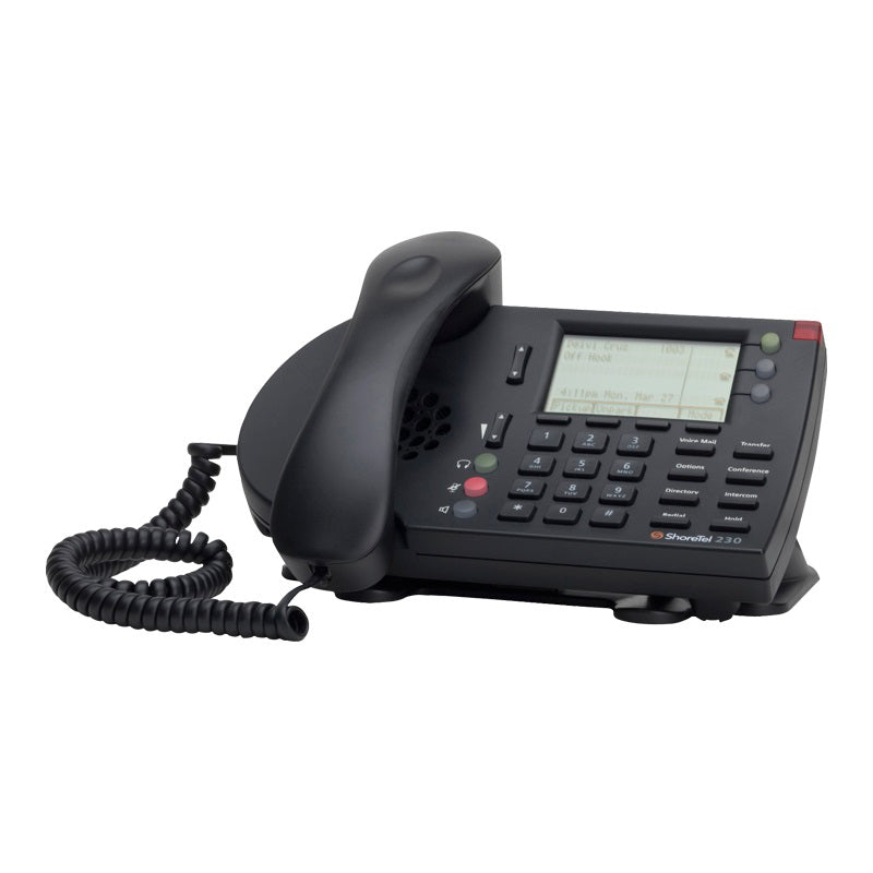 Shoretel IP230G IP Phone (IP230G) (Black) Refurb