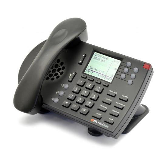 Shoretel IP265 IP Phone W/Color Display (Black) Refurb