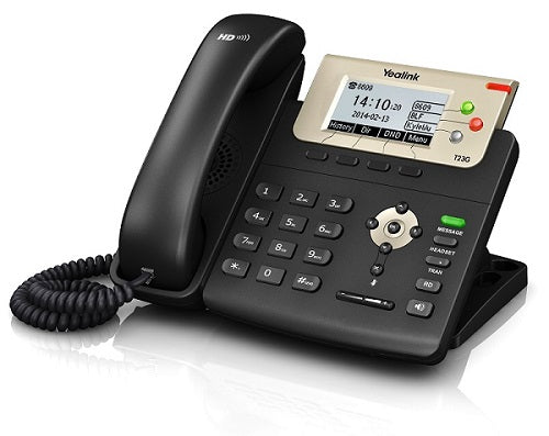 Yealink SIP-T23G 3-Line IP Phone with Dual-Port Gig Ethernet - PoE Enabled (SIP-T23G) B-STOCK