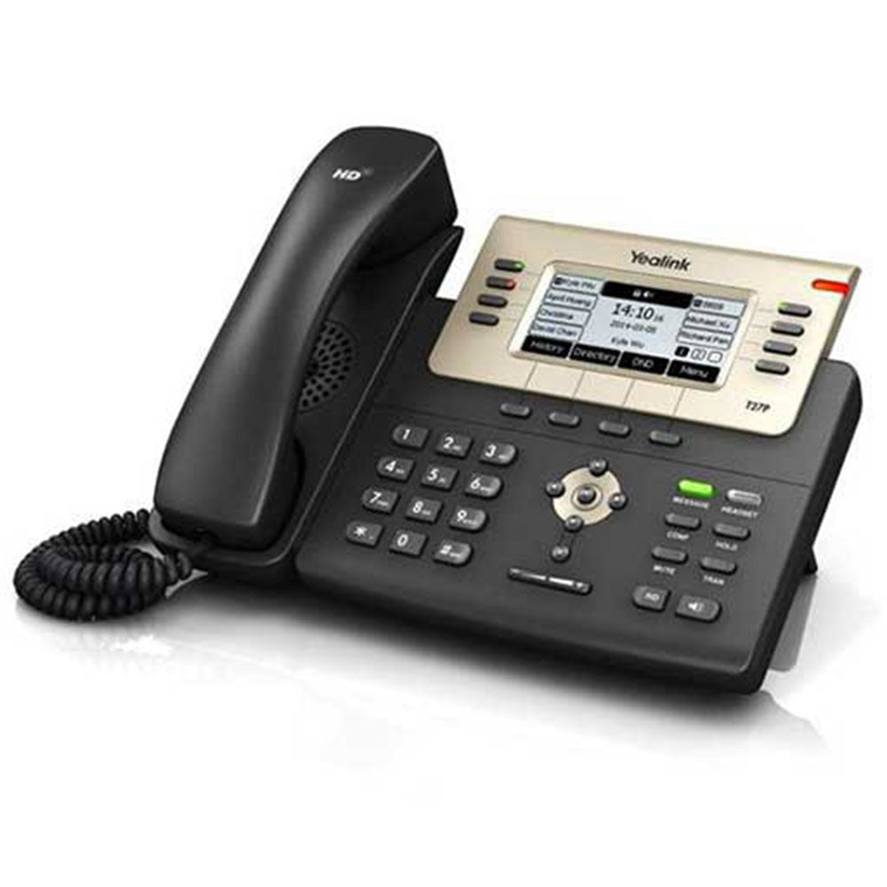 Yealink SIP-T27G 6-Line Gigabit PoE SIP Phone (SIP-T27G) New