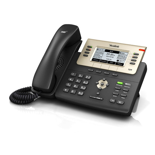 Yealink SIP-T27P SIP Phone - Includes Power Supply (SIP-T27P-PS) Unused
