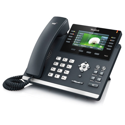 Yealink SIP-T46G VoIP Phone - 16 Line - 2 Ethernet - HD Audio (SIP-T46G) Refurb