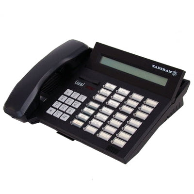 Tadiran Coral 28-Btn Digital Display Speakerphone, Black, V6 (440963100) Refurbished