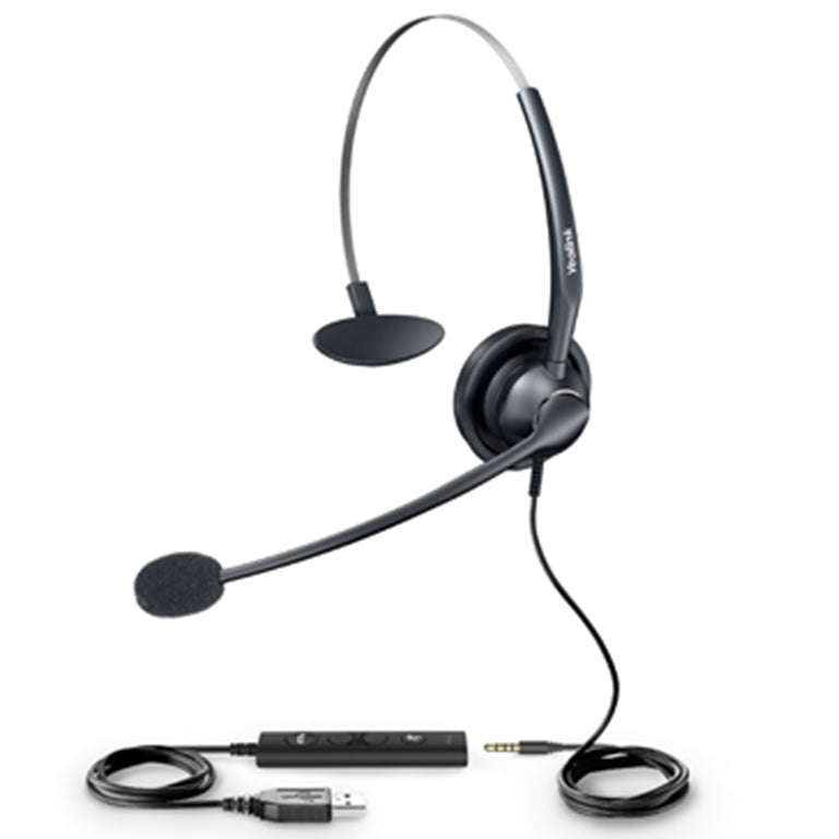 Yealink UH33 Monaural USB Headset (UH33) New