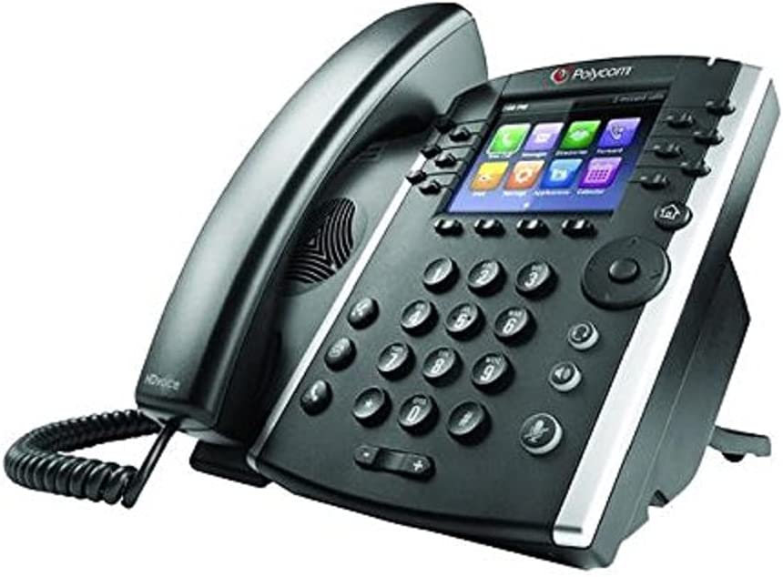 Polycom VVX 411 SFB Edition Business Media Phone - PoE (2200-48450-019) Unused