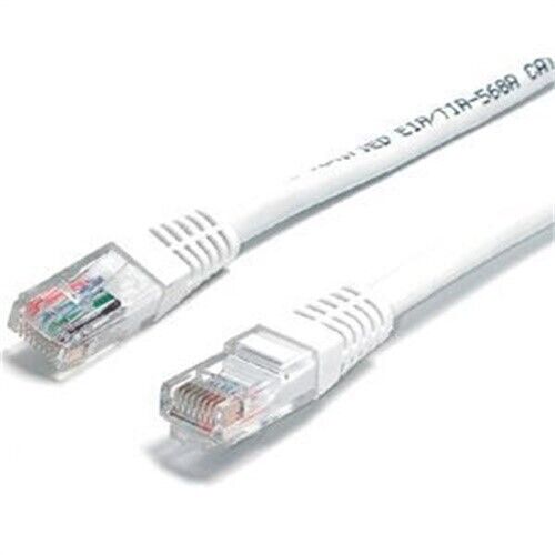 Patch Cord HD CAT5E 10 Foot (PC5E10FT-WH) (White) New